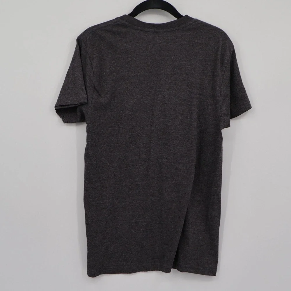 Nirvana Smiley Face Graphic Tee‎ Mens M Gray Grunge Seattle Band Shirt Alt NWOT
